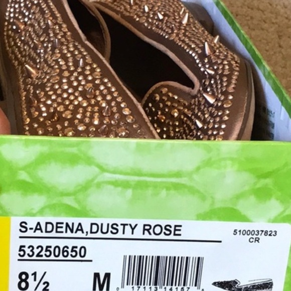 Sam Edelman Adena Studded Loafers 8.5 Rose Gold - Picture 9 of 15